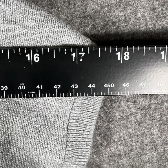 Duluth Trading Co Sweater Vest Mens Size L Cotton Nylon Gray - Picture 4 of 7